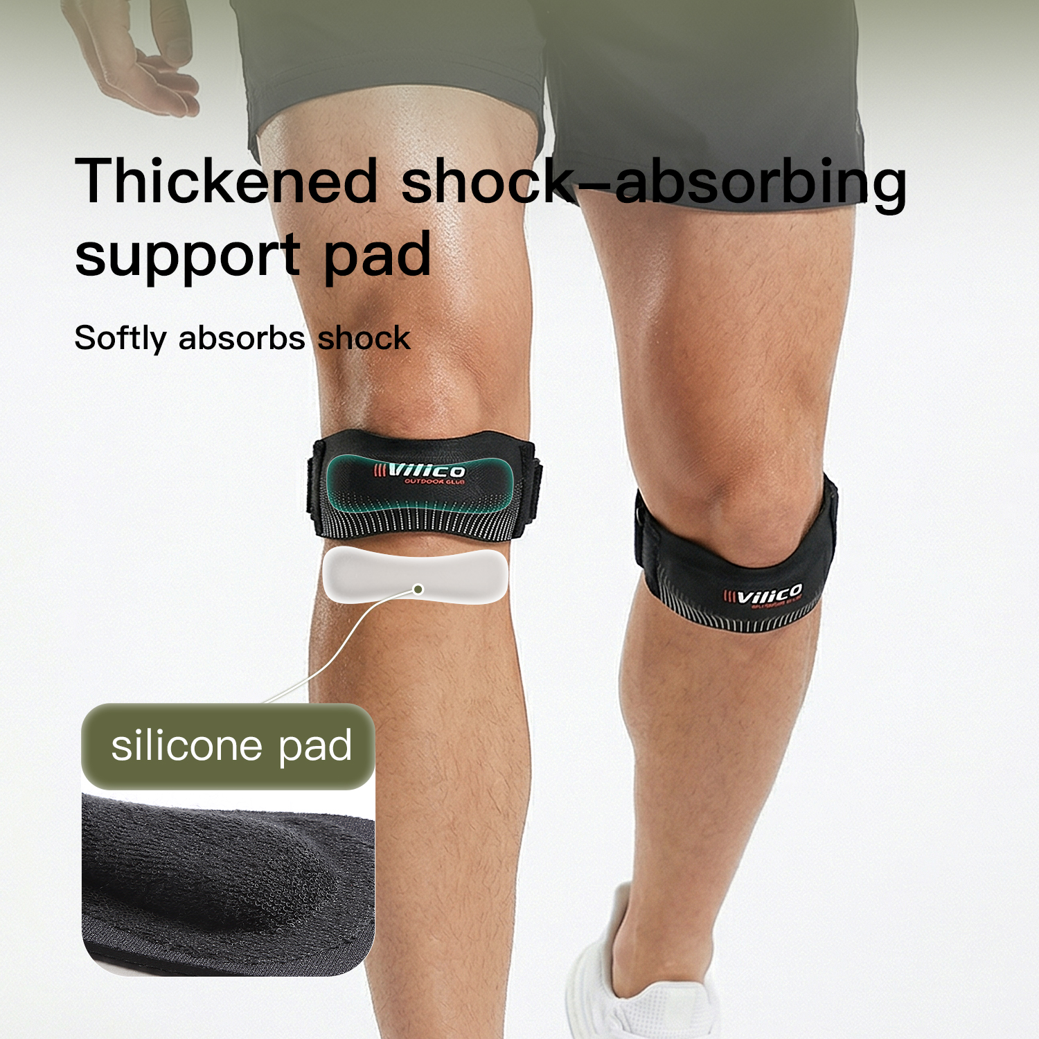 Compression Calf Sleeve - 1PC Copper Knee Brace for Arthritis