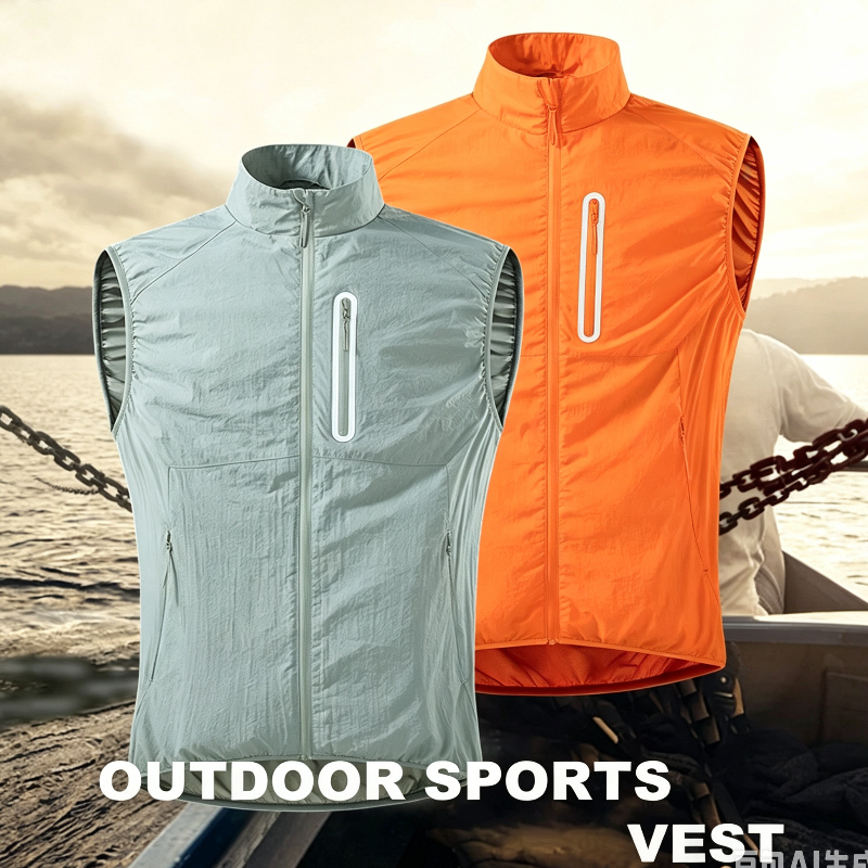 Reflective Running Jacket - Summer Sports Vest Men Women Waterproof