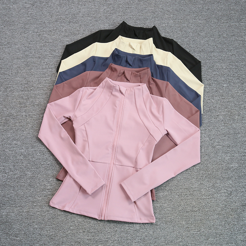 Reflective Running Jacket - Quick-drying Breathable Sports Jackets Women's Zipper