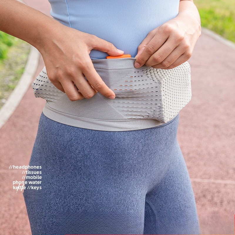 Running Gear To Hold Phone - Invisible Breathable Running Fanny Pack, Multifunctional