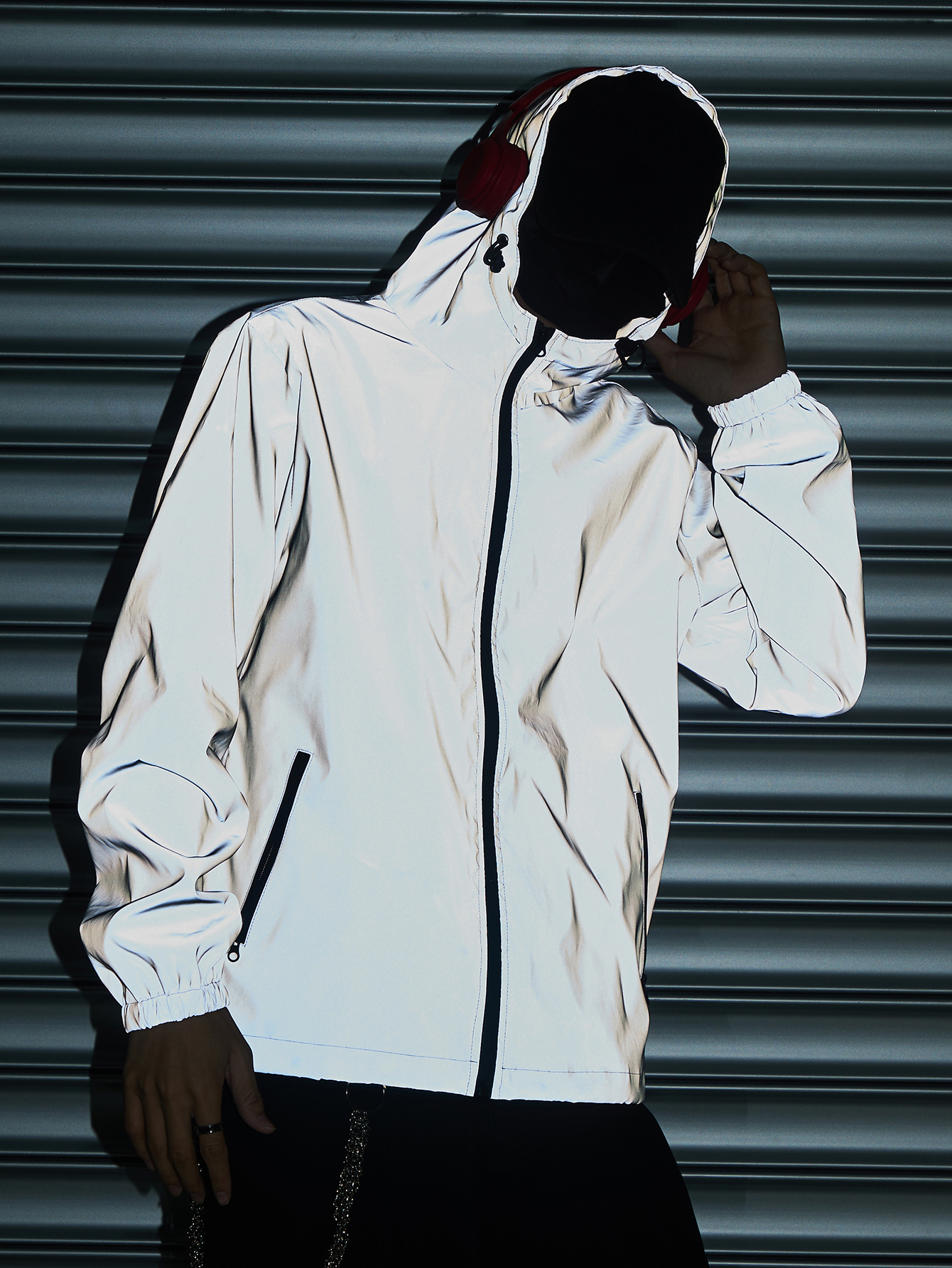 Night Reflective Clothes Sprin - Reflective Running Jacket ulasan dan harga
