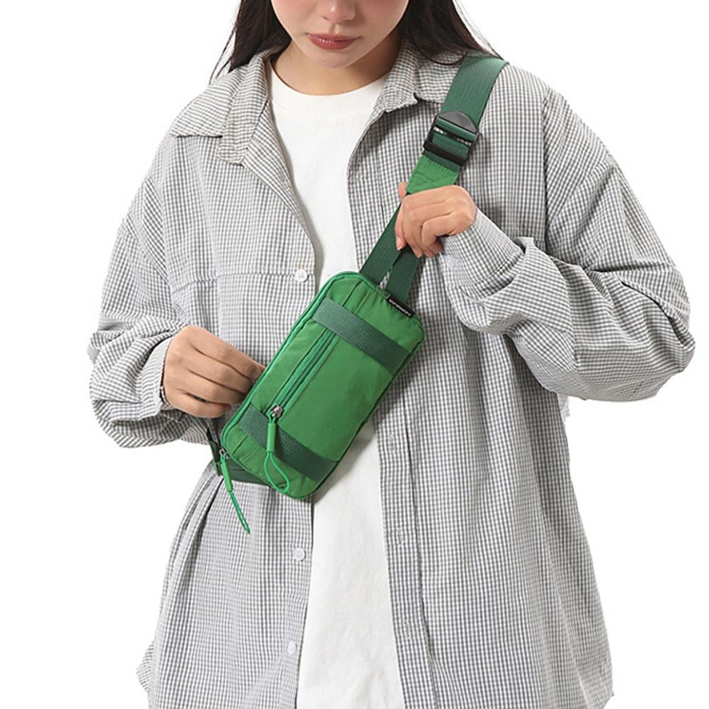 Chest Bag Pure Color Nylon Lig - Running Gear Organizer ulasan dan harga
