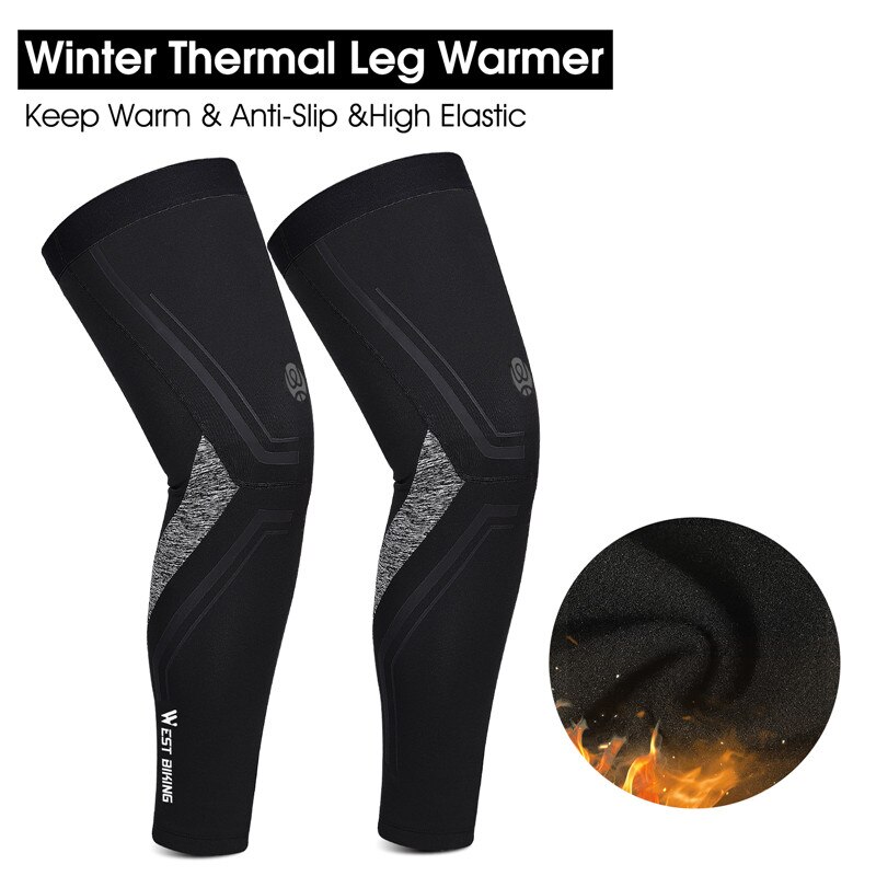 WEST BIKING Warm Leg Sleeves R - Running Gear In Winter ulasan dan harga