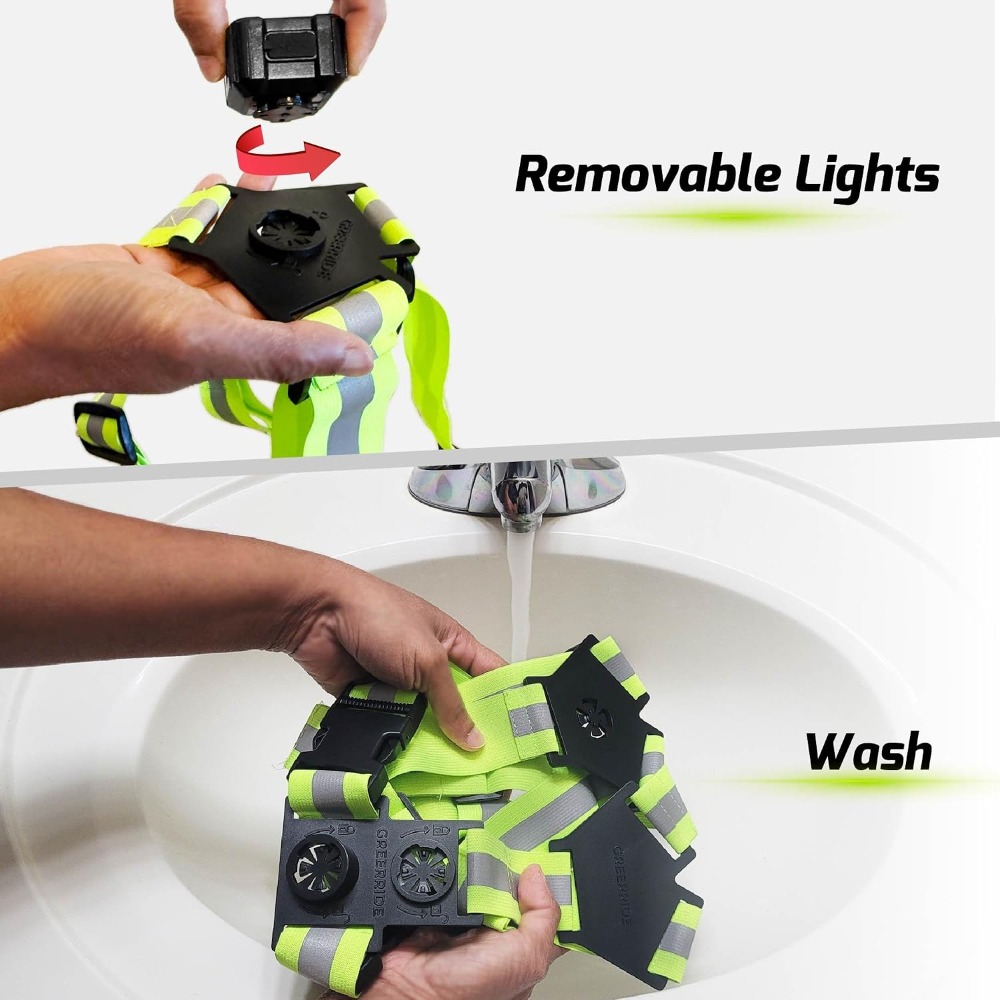 Running Light Vest for Night W - Running Gear Usa ulasan dan harga