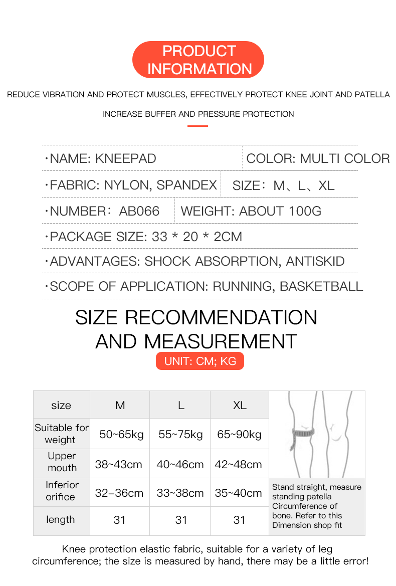  Elastic Silicone Knee Brace N - Running Gear Usa ulasan dan harga