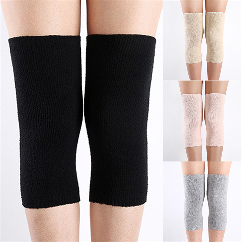 1 Pair Winter Warm Knee Pads B - Running Gear Usa ulasan dan harga