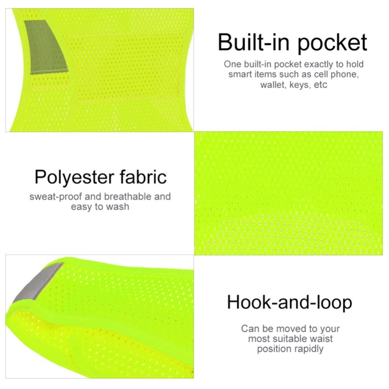 Outdoor Cycling Reflective Ves - Reflective Running Jacket ulasan dan harga