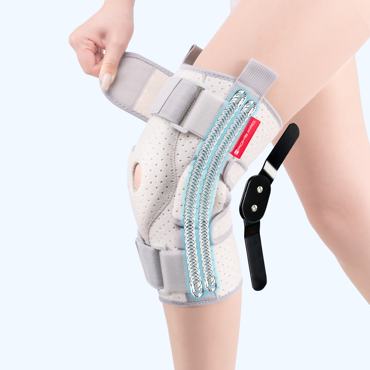 Adjustable knee sleeve with la - Compression Calf Sleeve ulasan dan harga