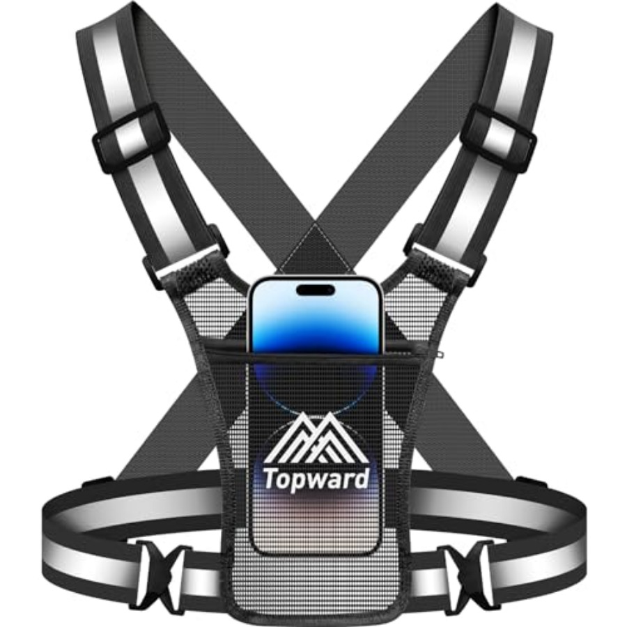 Topward Running Vest Chest Pho - Running Gear Usa ulasan dan harga