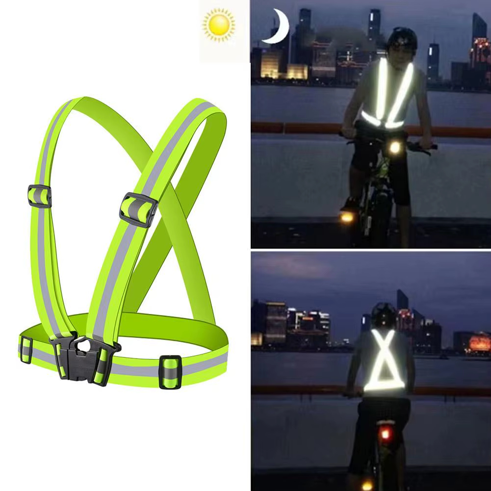 High Visibility Reflective Saf - Running Gear In Winter ulasan dan harga