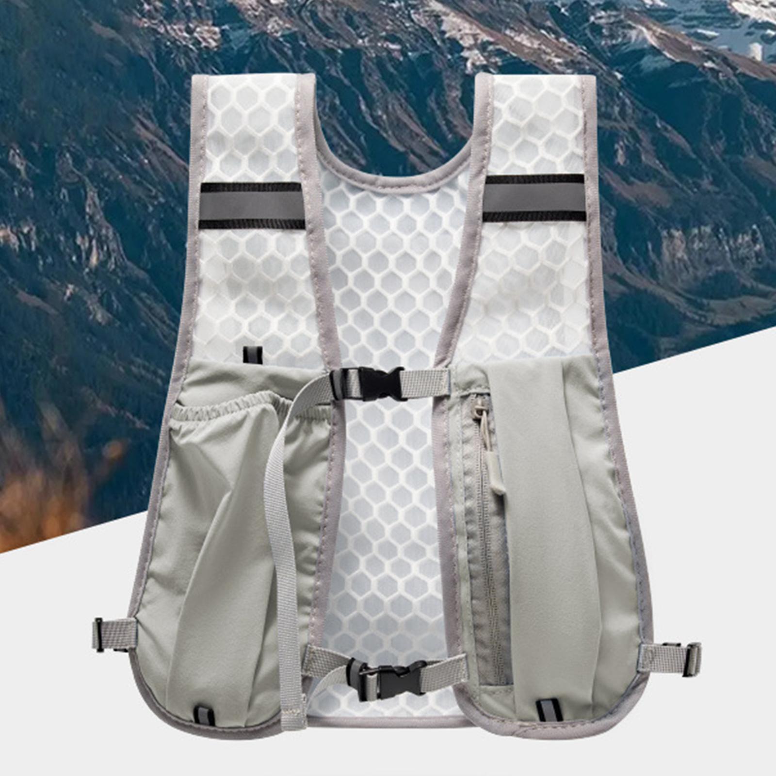 Reflective Hydration Vest Pack - Running Gear Trail ulasan dan harga