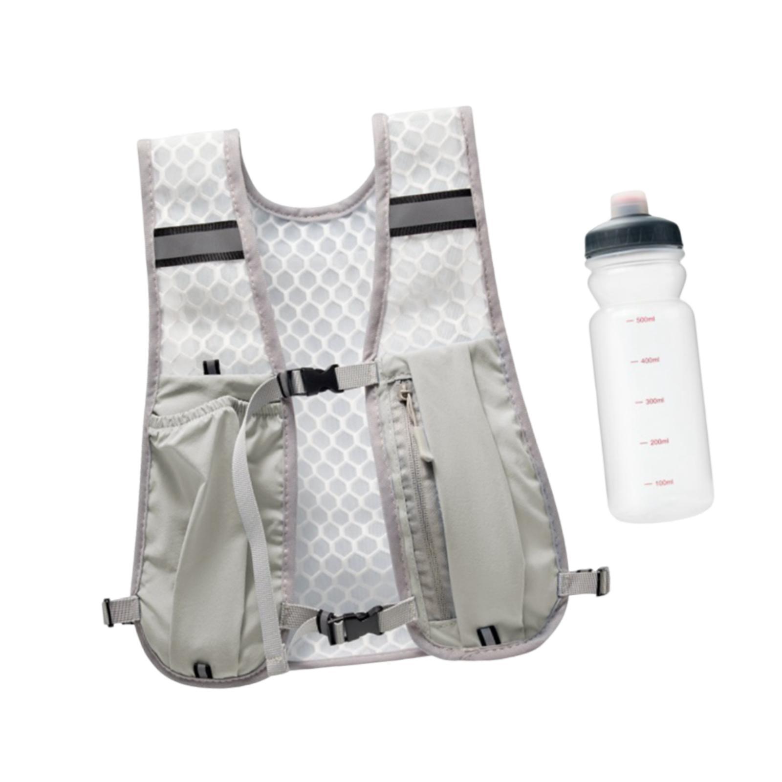 Reflective Hydration Vest Pack - Running Gear Trail ulasan dan harga