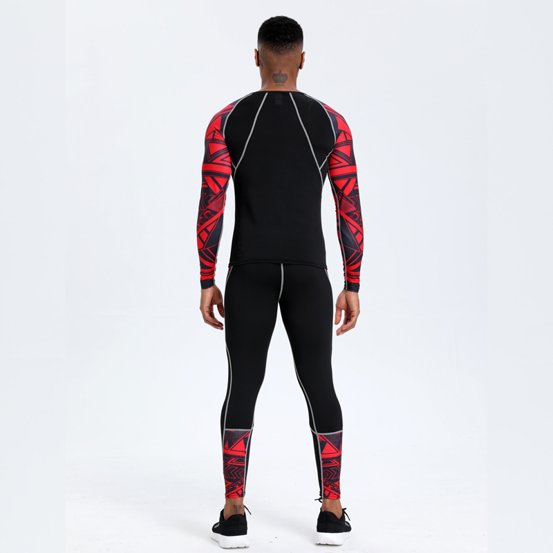 Men's PRO Sports Fitness Suit: - Running Gears ulasan dan harga