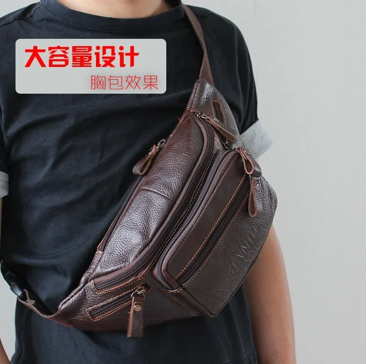 Genuine Cowhide Leather Waist  - Running Gear Organizer ulasan dan harga