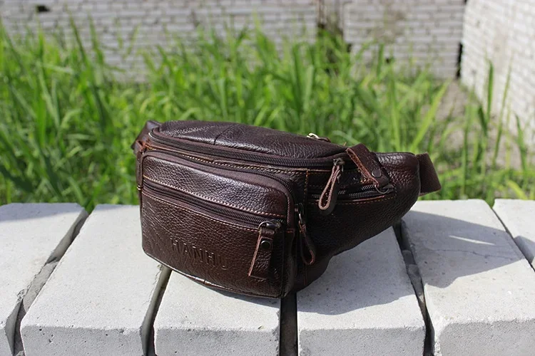 Genuine Cowhide Leather Waist  - Running Gear Organizer ulasan dan harga