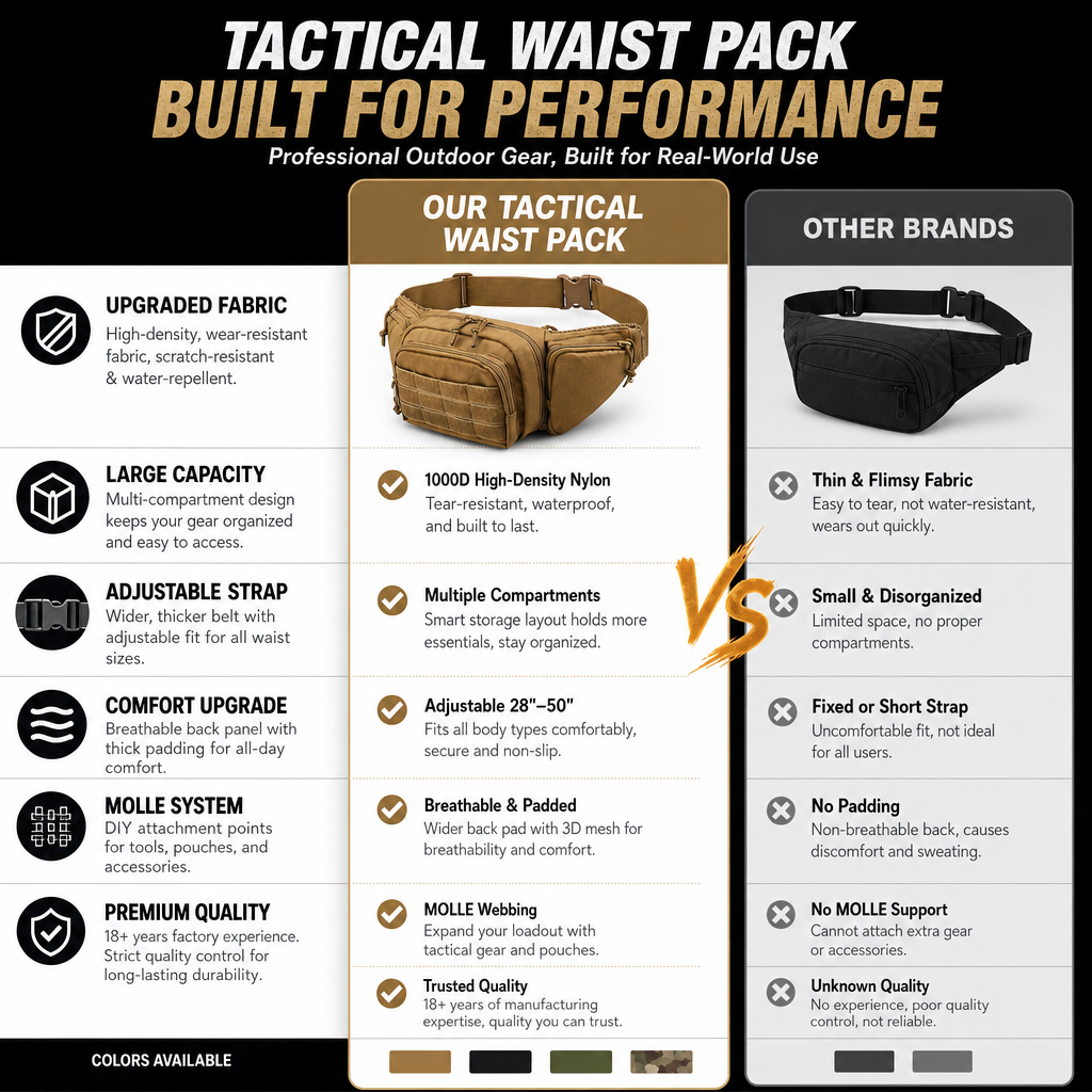 Tactical Waist Pack Outdoor Hi - Running Gear Organizer ulasan dan harga