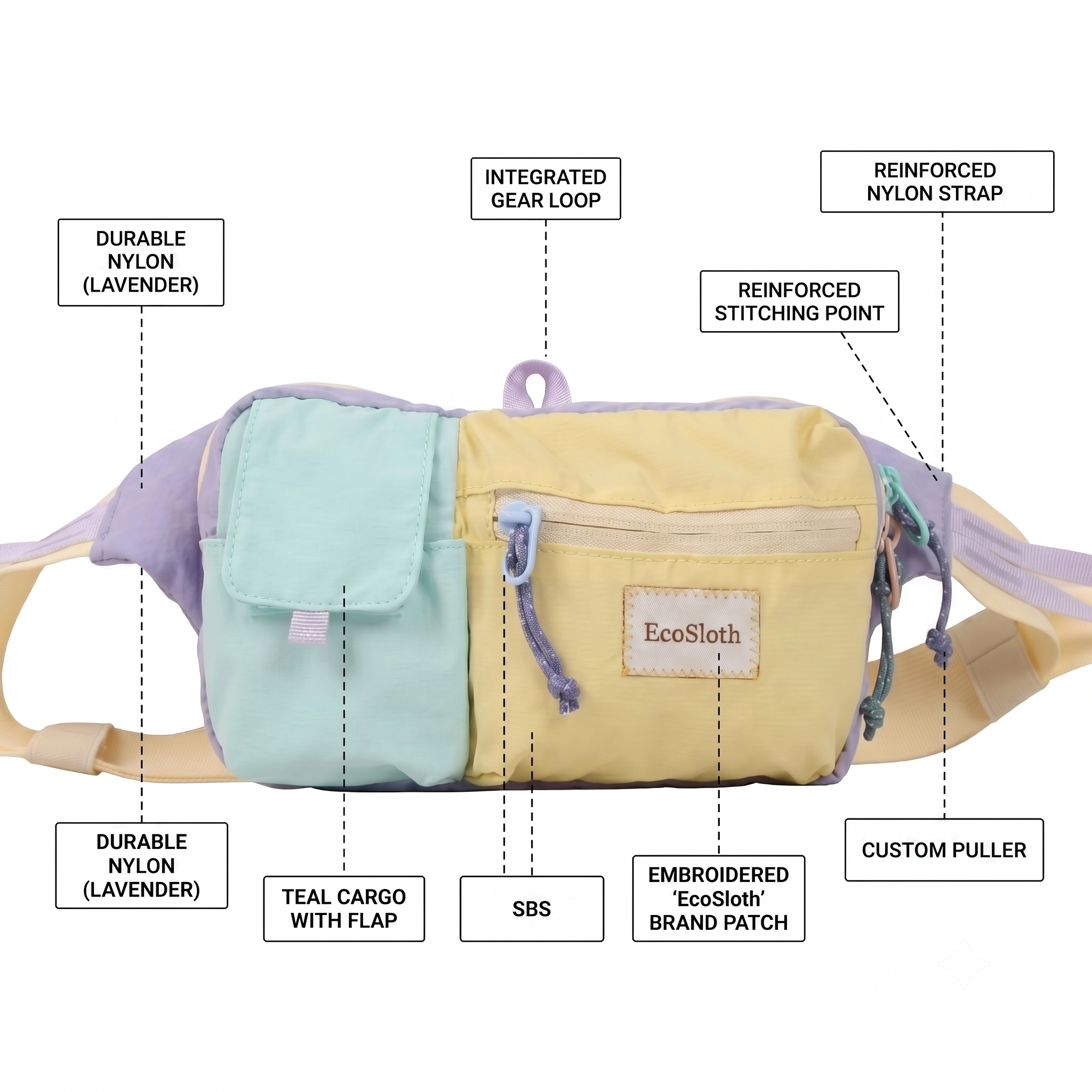 EcoSloth Fanny Packs for Women - Running Gear Organizer ulasan dan harga