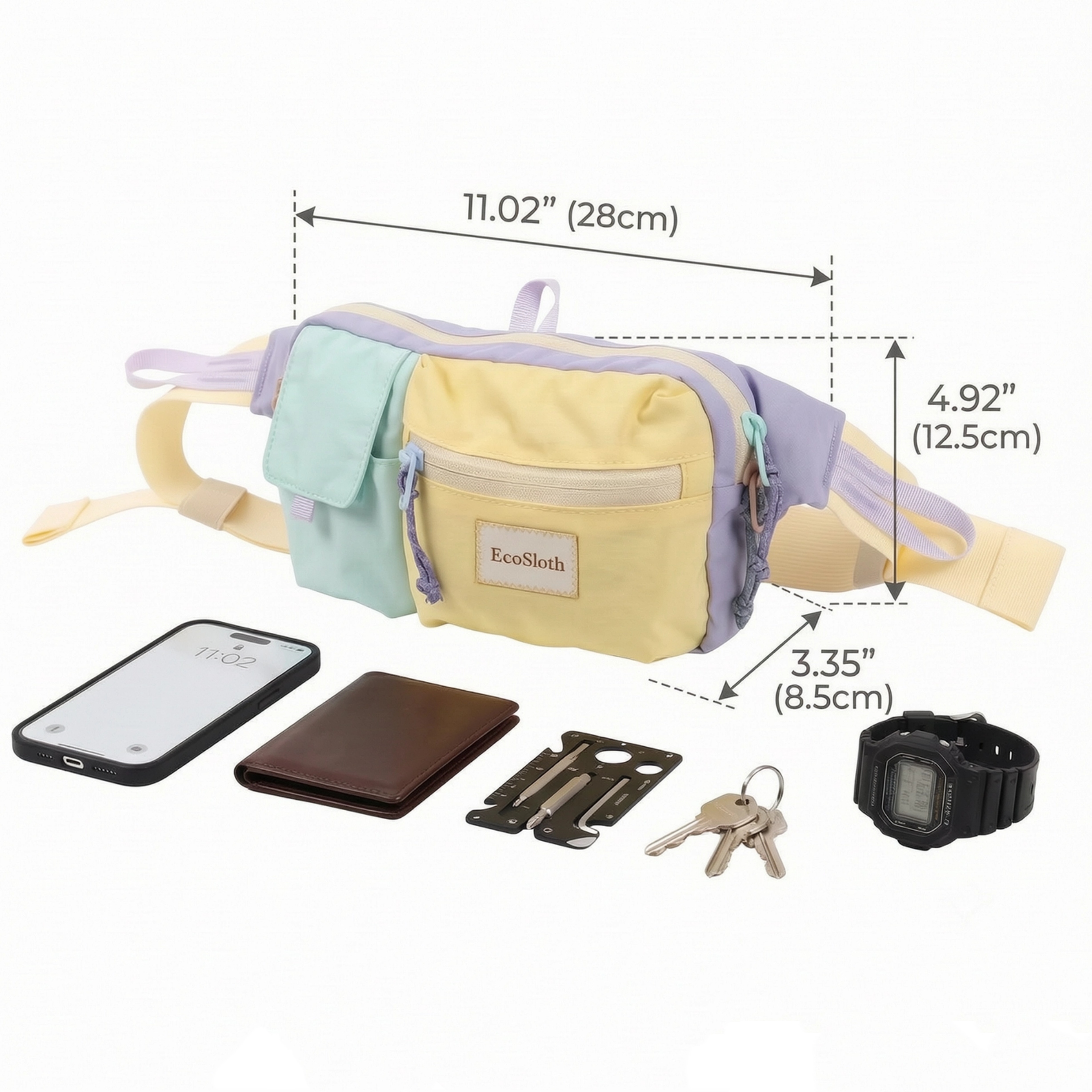 EcoSloth Fanny Packs for Women - Running Gear Organizer ulasan dan harga
