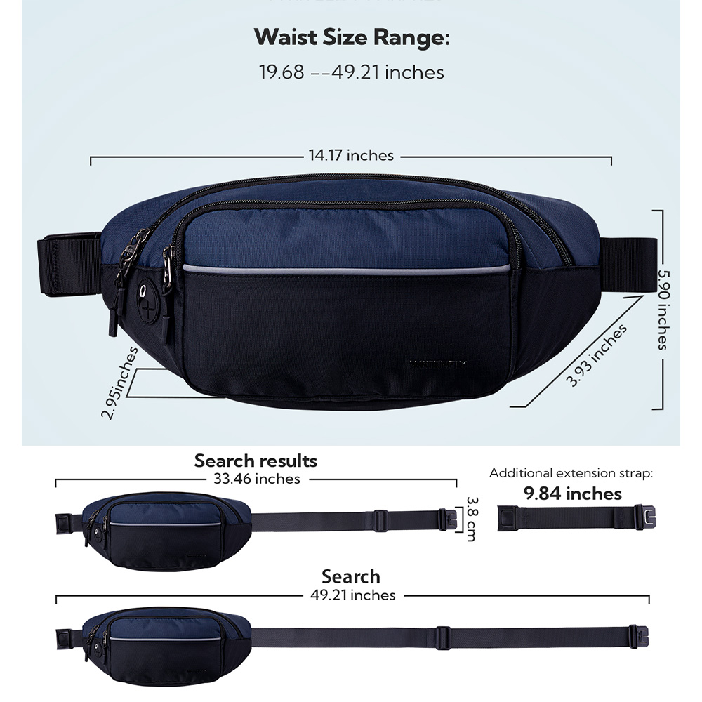 WATERFLY Fanny Pack Waist Bag  - Running Gear Organizer ulasan dan harga