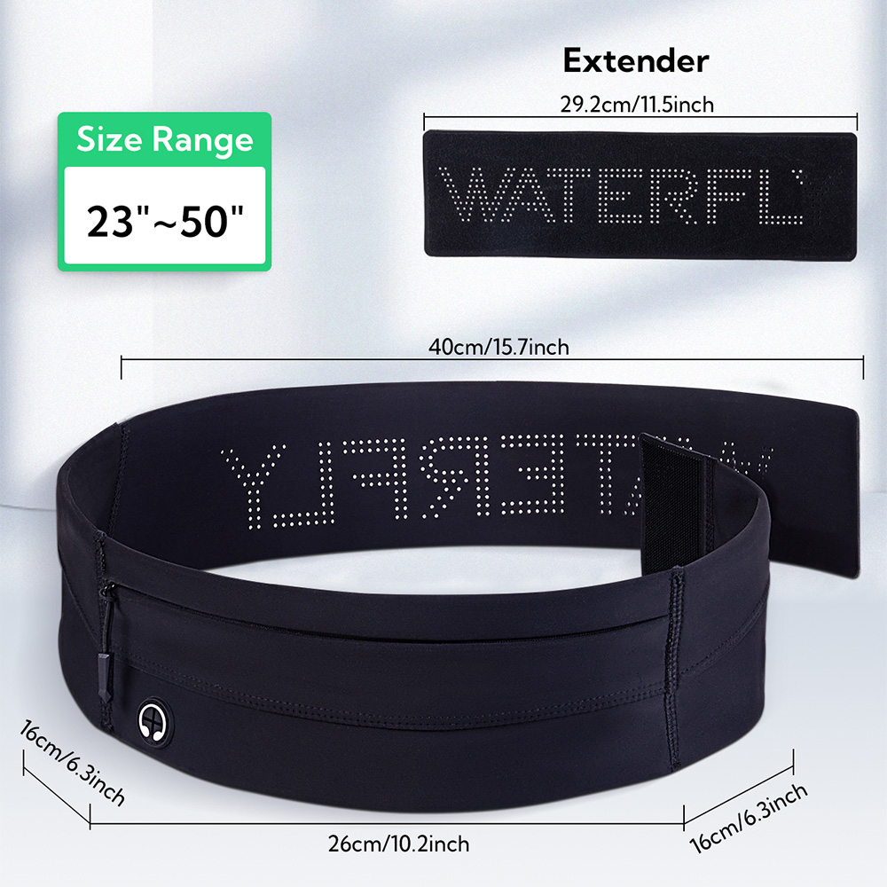 WATERFLY Running Belt Fanny Pa - Running Gear Organizer ulasan dan harga