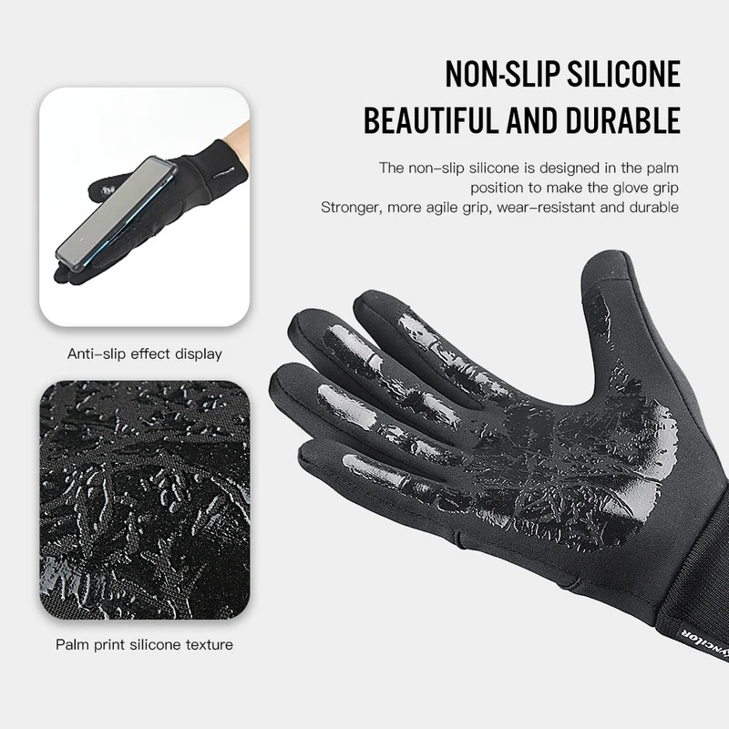 Winter Cycling Gloves for Men  - Running Gear In Winter ulasan dan harga
