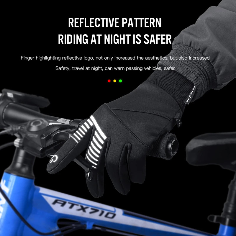 Winter Cycling Gloves for Men  - Running Gear In Winter ulasan dan harga