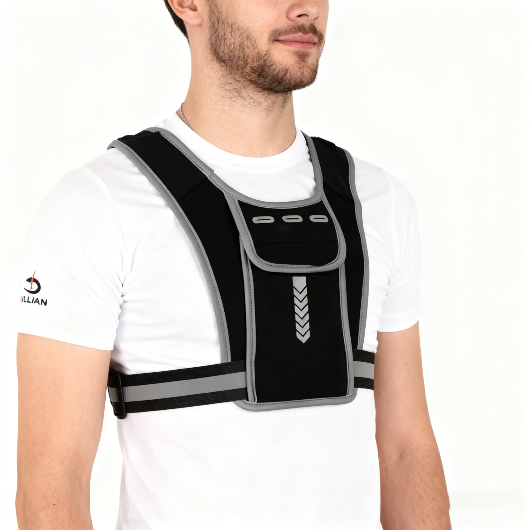 Running Vest Chest Phone Holde - Running Gear Trail ulasan dan harga