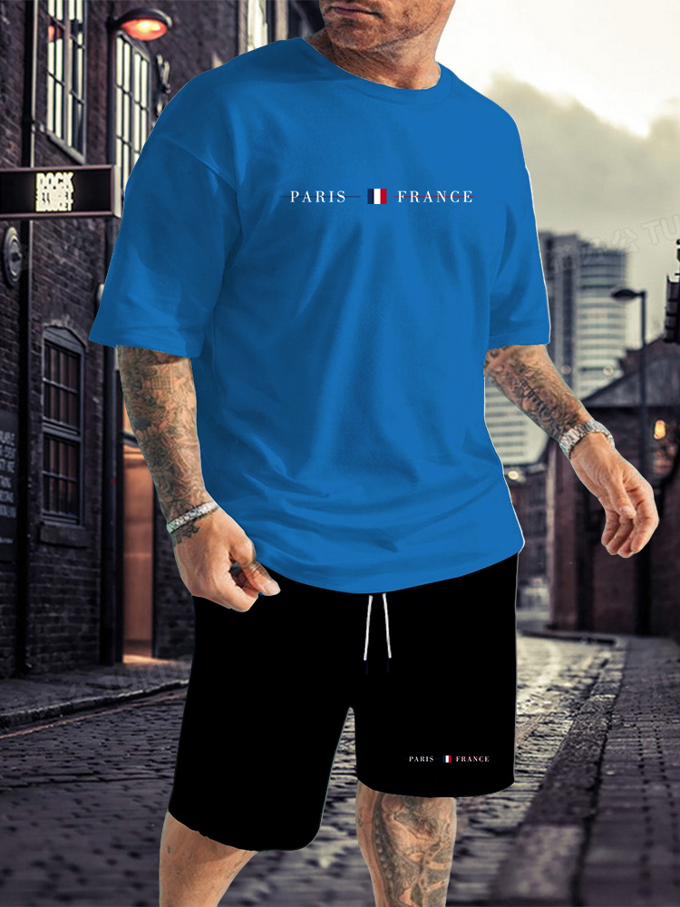 Men's Tracksuit 2 Piece O-neck - Running Gears ulasan dan harga