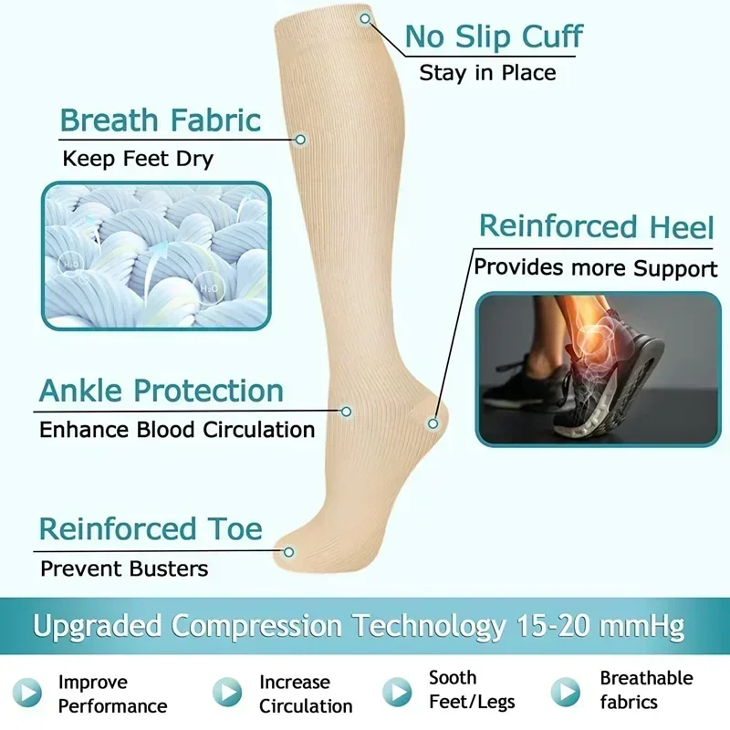 1 Pair Women's & Men's Compres - Compression Calf Sleeve ulasan dan harga